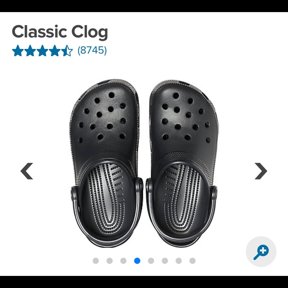 Black Crocs - Classic Clog (Women’s size 7)